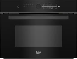 Beko BBCW13400DX | Inbouw oven met magetron | 45 cm | Zwart — thumbnail 1