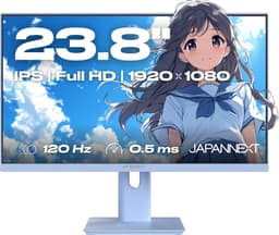 JAPANNEXT Gaming Monitor 23.8" IPS Full HD (1920x1080) 120Hz 0.5ms Pastel Blauw | JN-IPS238G120F-HSP-BB — thumbnail 1