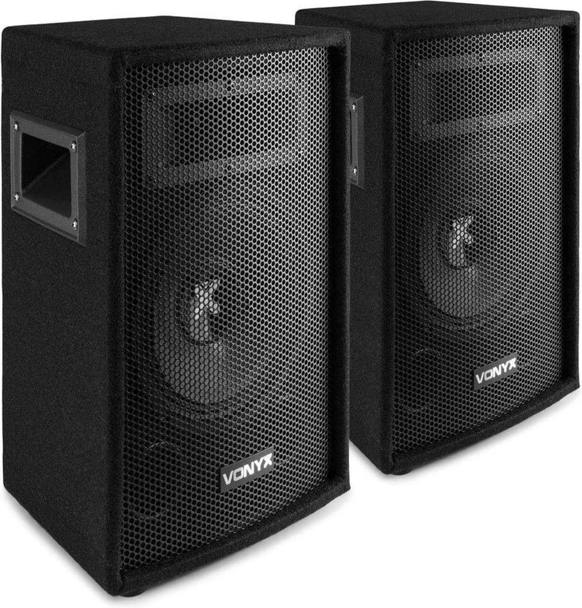 Speakers - Vonyx SL8 speakerset - Set van twee 8'' boxen van 400W (setvermogen 800W maximaal) — afbeelding 1