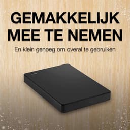 Harde schijf extern - Harde schijf - 2TB - Draagbaar - Externe harde schijf - Must have voor al uw extra foto's en bestanden! — thumbnail 2