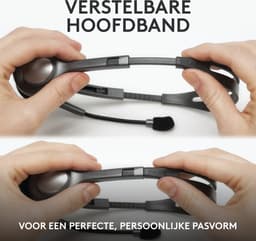 Logitech H111 - Stereo Headset - Noise Cancelling Microfoon - Zwart — thumbnail 4