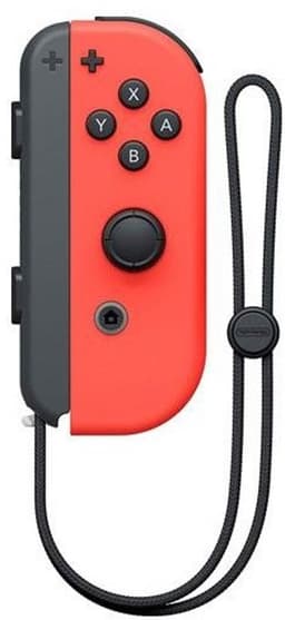 Nintendo Switch Joy-Con Controller Rechts - Neon Rood — thumbnail 1