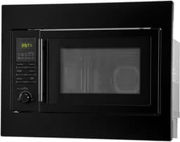 Magnetron voor inbouw met grill - Magnetron en oven - Maaltijden snel klaarmaken - 3-in-1 mogelijkheden - 25 liter - Zwart — thumbnail 1