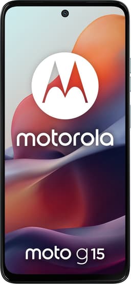 Motorola moto g15 - 4/128GB - PANTONE Glacier Blue — thumbnail 2