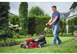 Thermische Grasmaaier - Duwmaaier Benzine - Gazon Onderhoud - Inklapbaar Stuur - 40cm Maaibreedte - Klassiek — thumbnail 3