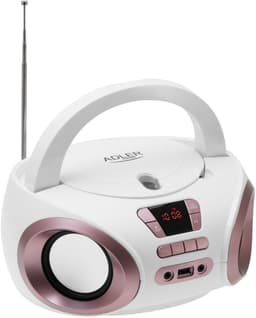 Boombox - radio met CD-MP3, USB, FM-radio, AUX, hoofdtelefoonaansluiting, Adler, AD 1181 — thumbnail 1