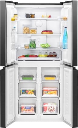 Bomann KG 7358 – Amerikaanse Koelkast - French Door - Cross Door Koel-vriescombinatie - 362 Liter - Total No Frost - Dark Inox — thumbnail 3