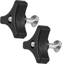 Dailygoods- Greepschroef Driehoekig - Reserveonderdelen - Vleugelmoer - Grasmaaier - Kunststof/Metaal - 50 mm Schroeflengte - Grasmaaieronderdeel — thumbnail 1