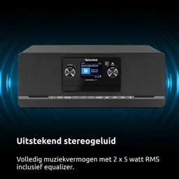 TechniSat DIGITRADIO 320 – Stereo digitale radio (compact systeem met DAB+ & FM, cd-speler, Bluetooth, USB, 2×5 W RMS, TFT-kleurendisplay, favorietenlijst, wekker, slaaptimer, afstandsbediening) — thumbnail 5