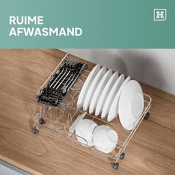 Tafelmodel Vaatwasser 3 Couverts – 7 Programma's – 5L Waterreservoir – 56 dB – Startuitstel – Energieklasse C — thumbnail 4