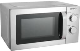 Zilverkleurige magnetron - 20 L inhoud - Draaiknopbediening, 700 W — thumbnail 2