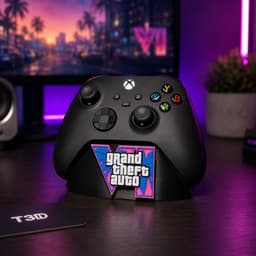 T3D GTA 6 Controller Standaard - Geschikt voor Xbox Series X S Controller - Xbox Controller Standaard - Zwart — thumbnail 3