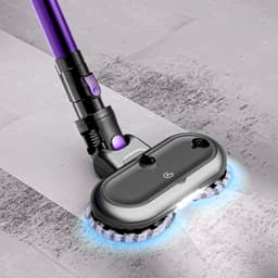 AG4200+ Steelstofzuiger Draadloos – Met Dweilfunctie 2 in 1 – Deep Purple – Krachtige Stofzuiger Zonder Zak – Geschikt voor Dierenharen – Compact & Lichtgewicht Kruimeldief — thumbnail 5