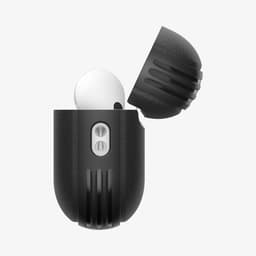 Spigen Vault Hoesje Geschikt voor AirPods Pro 3 (2025) | Met Magneetsluiting | Militair Getest | Draadloos Opladen | Inclusief Karabijnhaak | Zwart — thumbnail 5