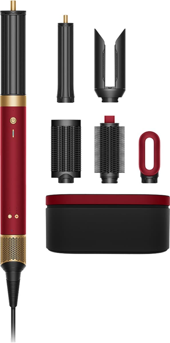 Dyson Airwrap Co-anda 2x Straight + Wavy Red Velvet — afbeelding 1