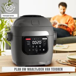 MMP® Multicooker - Multicookers - Grijs - ‎38cm x 36cm x 35cm — thumbnail 5