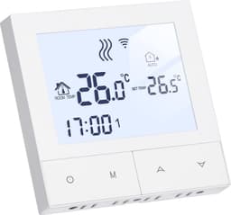 Slimme Wifi Thermostaat voor Elektrische Verwarming - Wekelijks Programmeerbaar — thumbnail 1