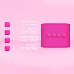 imoshion Karaoke Set - Met Bluetooth Speaker en Draadloze Microfoon - Karaokeset voor Volwassenen en Kinderen — thumbnail 4