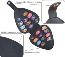 Gitaar Plectrum Set - Inclusief Opbergbox - Diverse Plectrums voor Gitaar en Basgitaar — thumbnail 4