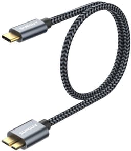 USB C naar Micro B Kabel 0.5m USB 3.1 SuperSpeed 10Gbps - Voor Externe Harde Schijven en Smartphones — thumbnail 1