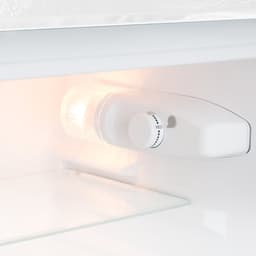 Klarstein Koelkast Big Daddy - met vriesvak, koel-vriescombinatie, stille koelkast, LED, 87 liter: 61 liter koelgedeelte en 26 liter vriesgedeelte, wit - Vrijstaand - Compact - Mini Fridge - Compact Koelkast - Kleine Koelkast — thumbnail 4