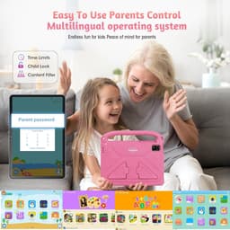 Kindertablet Vanaf 3 Jaar - Tablet Kinderen -128GB - 10.1 INCH — thumbnail 3