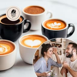 Slanke Espressomachine 20 Bar met Thermoblock, Melkopschuimer & Manometer – 0,8 L Reservoir, Kopjeswarmer – Voor Espresso, Cappuccino & Latte (Compact) — thumbnail 5