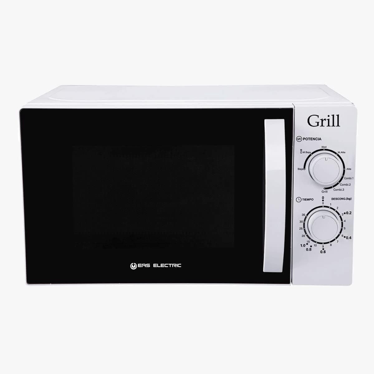 Magnetron met Grill 20 Liter RVS 5 Niveaus Ontdooifunctie Timer 700W — afbeelding 1