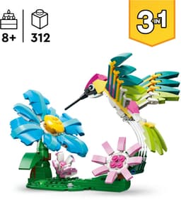 Lego Creator 3in1 31384 Wilde Dieren: Kolibrie Bouwstenen — thumbnail 3
