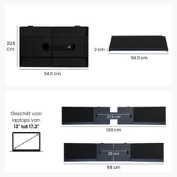 Blerron Flex Pro - 14 Inch - Portable Monitoren - 1 Kabel - Lichtste model 1 KG - Draagbare Monitor - Portable Monitor - Beeldscherm - 1920x1080 FHD — thumbnail 5