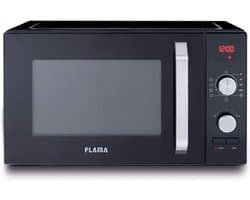 Zwarte Magnetron 23L met 800W, 9 Programma's en Digitale Bediening
