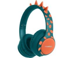 imoshion Kinder Koptelefoon Dino - Bluetooth en Decibelbegrenzer - Draadloze Koptelefoon Kinderen