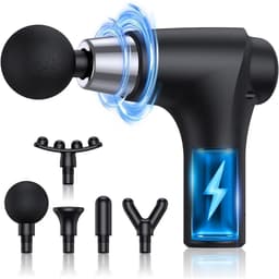 White-Label® Massage Gun Professioneel - Massage Apparaat - Theragun - Zwart — thumbnail 1