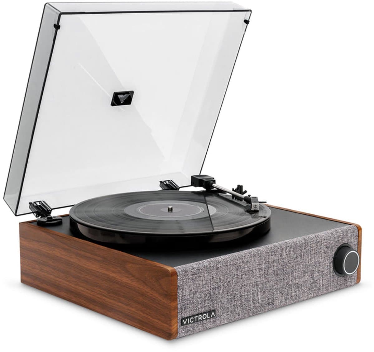 Platenspeler VICTROLA Eastwood LP walnoot — afbeelding 1