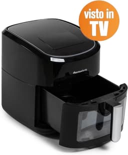 Heteluchtfriteuse - Airfryer - Gezond Koken - 13 Voorgeprogrammeerde Programma's - 8 Liter - Zwart — thumbnail 5