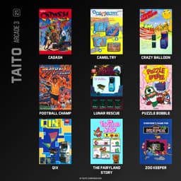 Evercade Cartridge - TAITO Arcade 3 - 9 games — thumbnail 3