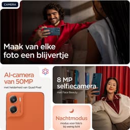 Motorola Moto G06 256GB Arabesque Orange 4G — thumbnail 2