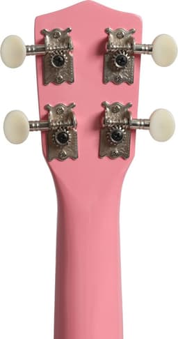 Sopraan Ukelele - Met gratis lessen - Fazley K21P-W - Roze — thumbnail 2