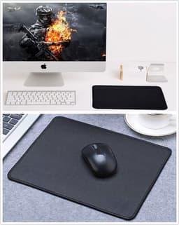 Rainbecom - Zwart - 210 x 260 x 3 mm - Small - Gaming Muismat - Antislip mat — thumbnail 5