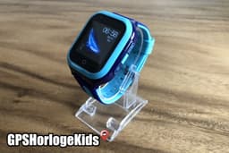 GPSHorlogeKids© - GPS horloge kind - smartwatch kinderen - WhatsApp - 4G videobellen - spatwaterdicht - SOS alarm - incl. SIM - OMNI Blauw — thumbnail 2