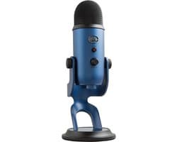 Blue Microphones Yeti - Microfoon - USB - Studiokwaliteit Streaming en Recording - Blauw