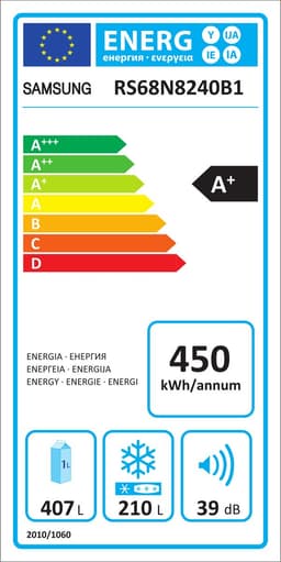 Samsung RS68N8240B1 - Amerikaanse koelkast - met dispenser - Zwart - 638 L — thumbnail 2