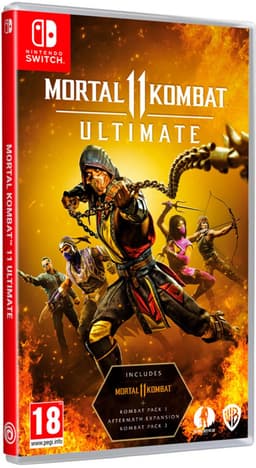 NSW Mortal Kombat 11 - Ultimate Edition (Includes Kombat Pack 1 & 2 + Aftermath Expansion) (Code in a Box) — thumbnail 1