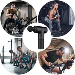 Massage Gun - Zelfmassage - Spierontspanning - Massageapparaat - Spierherstel - 4 Opzetstukken | Sports4You — thumbnail 4