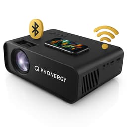 Phonergy Lumora - Mini Beamer - Full HD (4K ondersteuning) - Projector - 2026 - 15000 Lumen - HDMI- Wifi - Bluetooth - WK 2026 - Zwart — thumbnail 1
