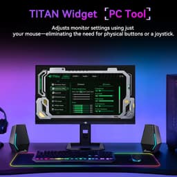 TITAN ARMY P275MV PLUS Flat 16:9 Fast IPS UHD 160Hz Dual mode FHD 320H 1152 Local Diming Mini LED Gaming Monitor — thumbnail 4