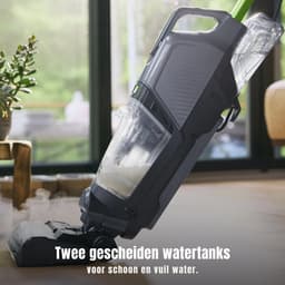 SCH® Steelstofzuiger met snoer - Steelstofzuiger - Stofzuiger - Grijs - ‎25cm x 27cm x 112cm — thumbnail 2