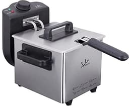 Compacte roestvrijstalen friteuse 1,5 liter met temperatuurregelaar — thumbnail 1