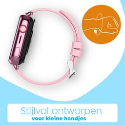 Wiesba WB13 - smartwatch kinderen - gps horloge kind - kinderhorloge bellen - gps tracker kinderhorloge - kinderhorloge met gps - kinderhorloge - Roze — thumbnail 3