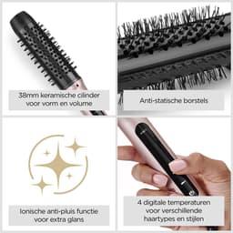 BABYLISS Volume Boost Volumeborstel HSB200E Volumeborstel Roze — thumbnail 4